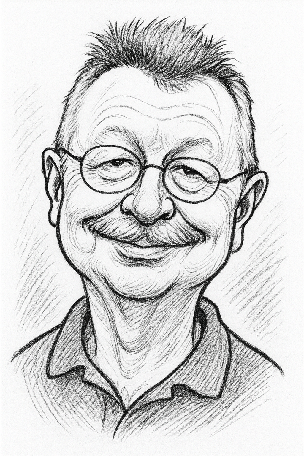 Ein Bild, das Entwurf, Menschliches Gesicht, Lineart, Selbstporträt enthält.  KI-generierte Inhalte können fehlerhaft sein.